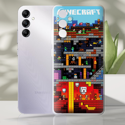 Чехол BoxFace Samsung Galaxy A34 5G (A346) Minecraft Lode Runner