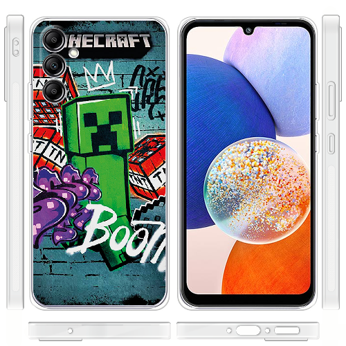 Чехол BoxFace Samsung Galaxy A34 5G (A346) Minecraft Graffiti