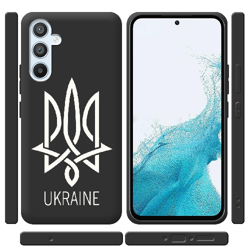 Чехол BoxFace Samsung Galaxy A54 5G (A546) Тризуб монограмма UKRAINE