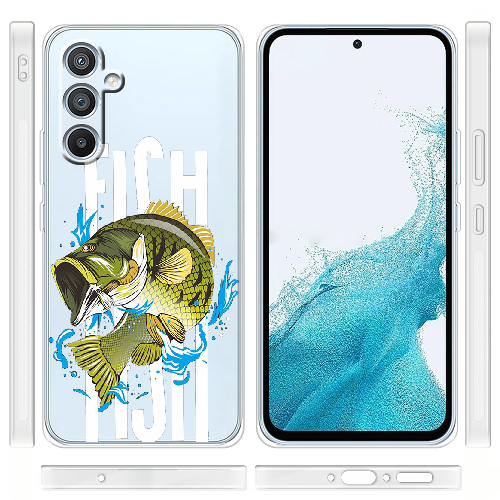 Чехол BoxFace Samsung Galaxy A54 5G (A546) Bass fish