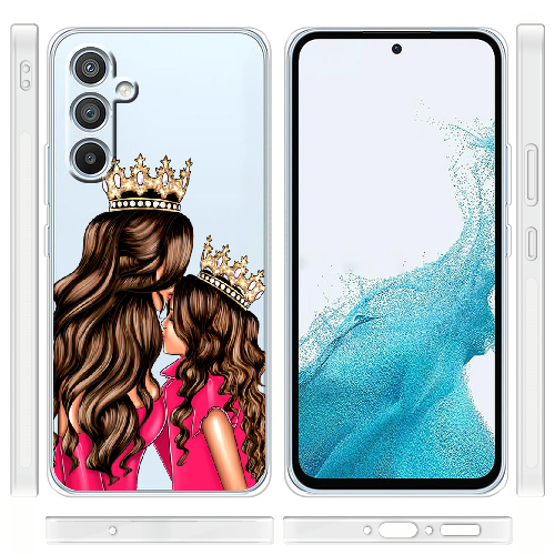 Чехол BoxFace Samsung Galaxy A54 5G (A546) Queen and Princess