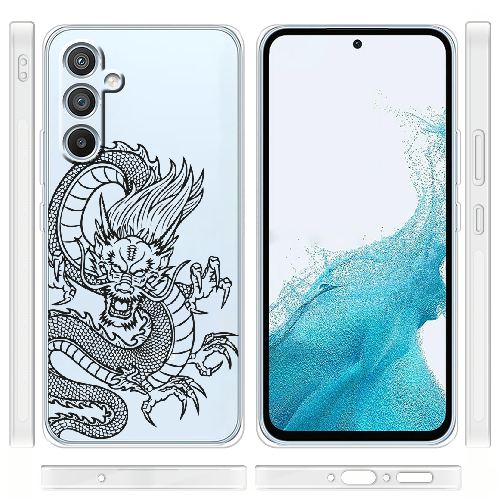 Чехол BoxFace Samsung Galaxy A54 5G (A546) Китайский Дракон