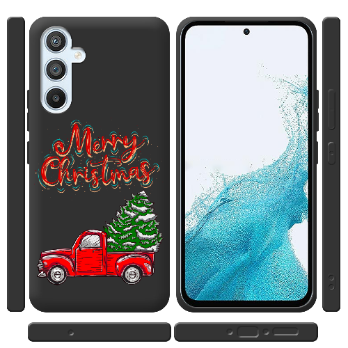 Чехол BoxFace Samsung Galaxy A54 5G (A546) Holiday Car Merry Christmas