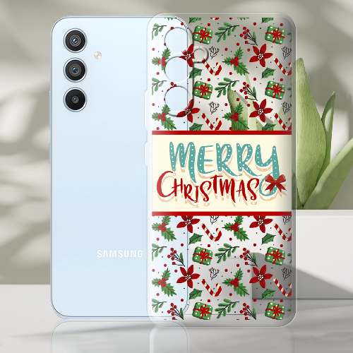Чехол BoxFace Samsung Galaxy A54 5G (A546) Vintage Christmas Congratulation