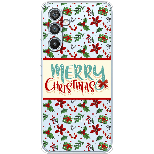 Чехол BoxFace Samsung Galaxy A54 5G (A546) Vintage Christmas Congratulation