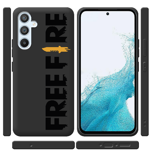 Чехол BoxFace Samsung Galaxy A54 5G (A546) Черный Free Fire