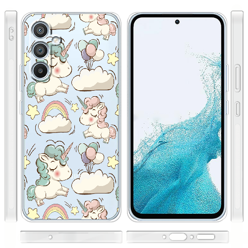 Чехол BoxFace Samsung Galaxy A54 5G (A546) Unicorns