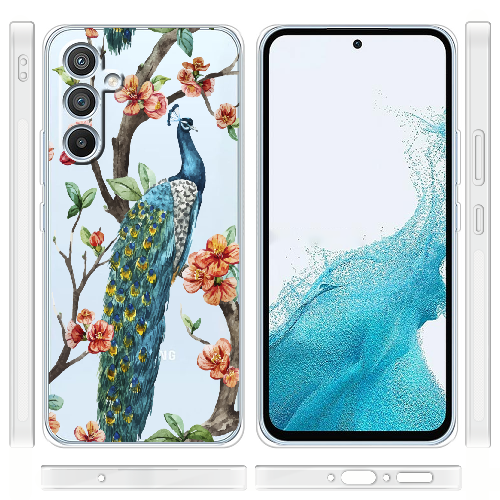 Чехол BoxFace Samsung Galaxy A54 5G (A546) Noble Peacock