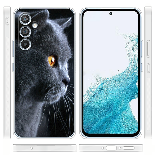 Чехол BoxFace Samsung Galaxy A54 5G (A546) English cat