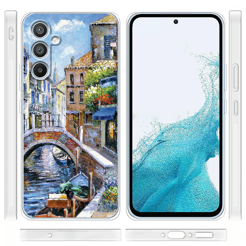 Чехол BoxFace Samsung Galaxy A54 5G (A546) Венеция картина Импрессионизм