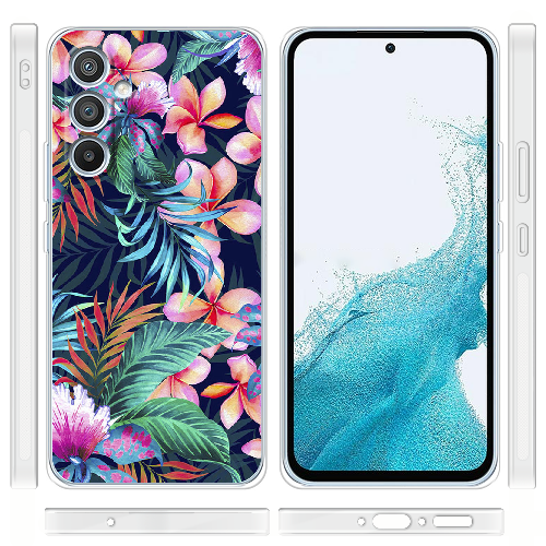 Чехол BoxFace Samsung Galaxy A54 5G (A546) flowers in the tropics