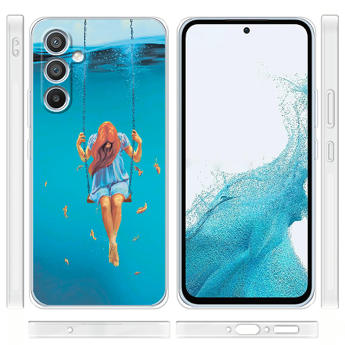 Чехол BoxFace Samsung Galaxy A54 5G (A546) Girl In The Sea