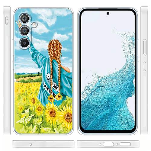 Чехол BoxFace Samsung Galaxy A54 5G (A546) Love Me, Love Me Not