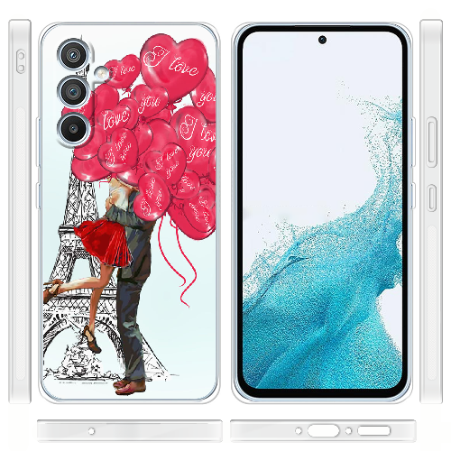 Чехол BoxFace Samsung Galaxy A54 5G (A546) Love in Paris