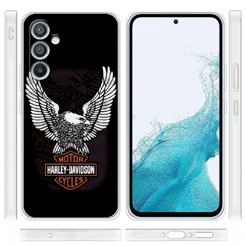 Чехол BoxFace Samsung Galaxy A54 5G (A546) Harley Davidson and eagle