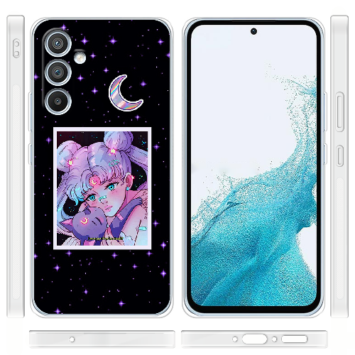 Чехол BoxFace Samsung Galaxy A54 5G (A546) Sailor Moon night