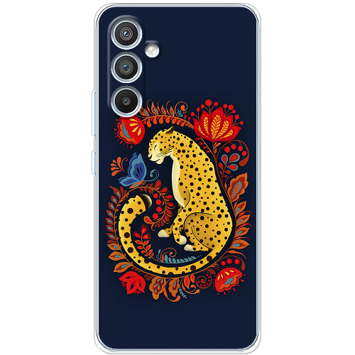 Чехол BoxFace Samsung Galaxy A54 5G (A546) Petrykivka Leopard