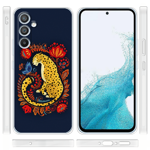 Чехол BoxFace Samsung Galaxy A54 5G (A546) Petrykivka Leopard