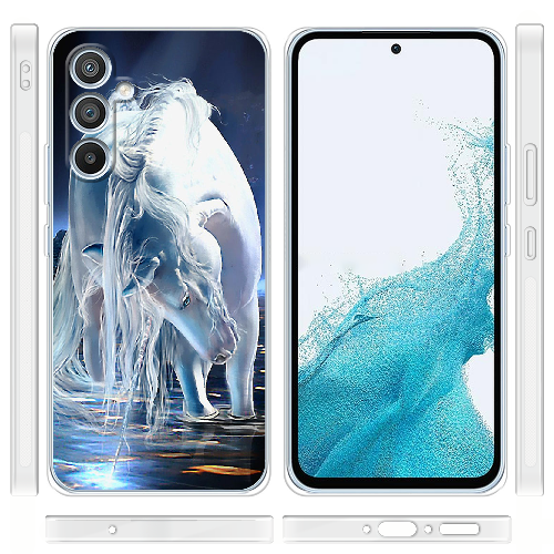 Чехол BoxFace Samsung Galaxy A54 5G (A546) White Horse