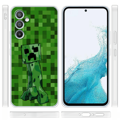 Чехол BoxFace Samsung Galaxy A54 5G (A546) Minecraft Creeper