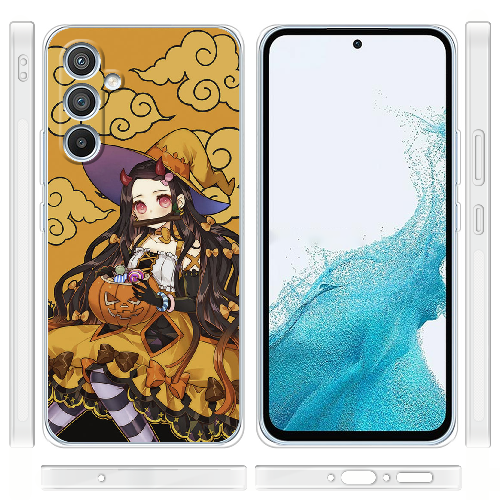 Чехол BoxFace Samsung Galaxy A54 5G (A546) Kamado Nezuko Halloween