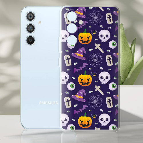 Чехол BoxFace Samsung Galaxy A54 5G (A546) Halloween Purple Mood