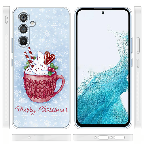 Чехол BoxFace Samsung Galaxy A54 5G (A546) Рождественское Какао