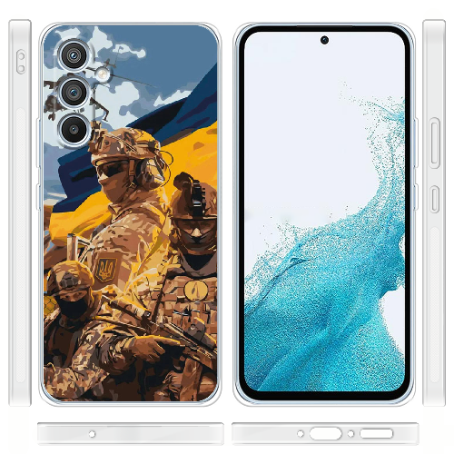 Чехол BoxFace Samsung Galaxy A54 5G (A546) Воїни ЗСУ