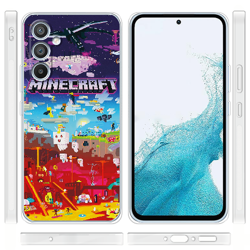 Чехол BoxFace Samsung Galaxy A54 5G (A546) Minecraft World Beyond