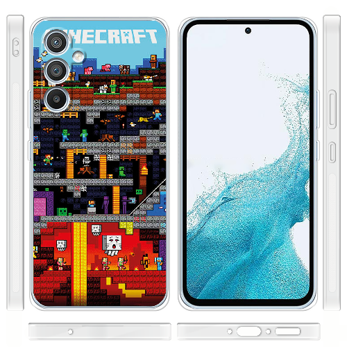 Чехол BoxFace Samsung Galaxy A54 5G (A546) Minecraft Lode Runner