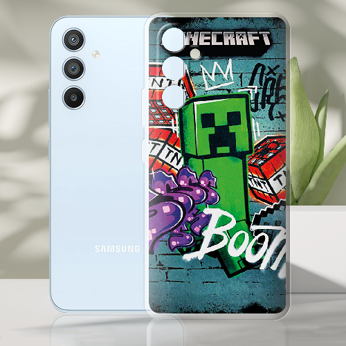 Чехол BoxFace Samsung Galaxy A54 5G (A546) Minecraft Graffiti