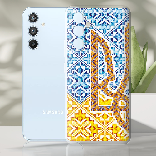 Чехол BoxFace Samsung Galaxy A54 5G (A546) Тризуб Вишивка