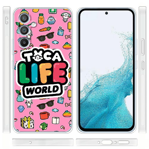 Чехол BoxFace Samsung Galaxy A54 5G (A546) Toca Boca Life World