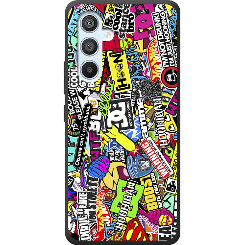 Чехол BoxFace Samsung Galaxy A54 5G (A546) Multicolored Inscriptions