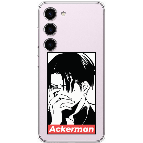 Чехол BoxFace Samsung Galaxy S23 (S911) Attack On Titan - Ackerman