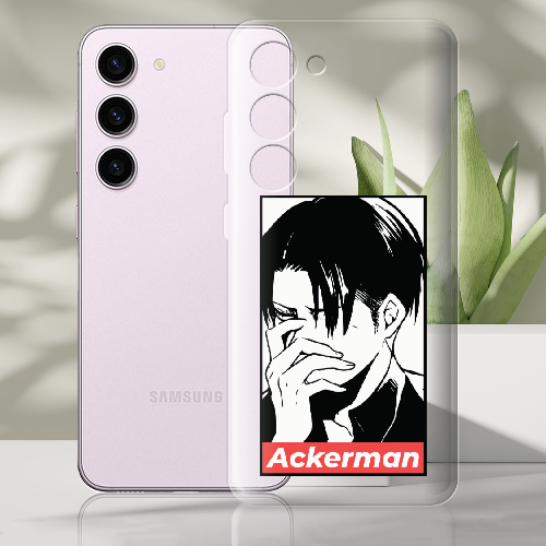 Чехол BoxFace Samsung Galaxy S23 (S911) Attack On Titan - Ackerman