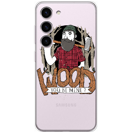 Чехол BoxFace Samsung Galaxy S23 (S911) Wood you be mine