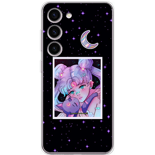 Чехол BoxFace Samsung Galaxy S23 (S911) Sailor Moon night