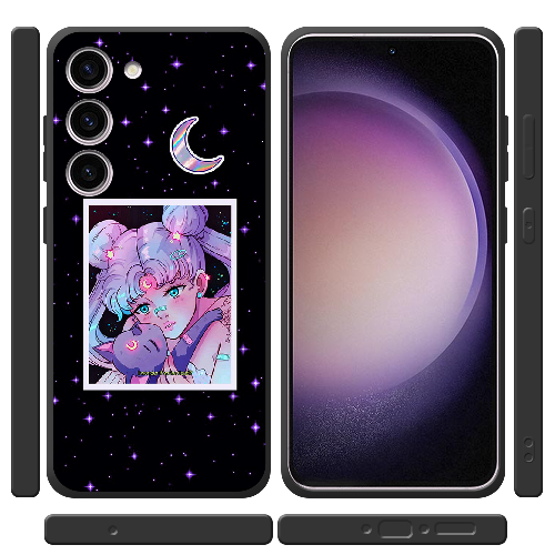 Чехол BoxFace Samsung Galaxy S23 (S911) Sailor Moon night