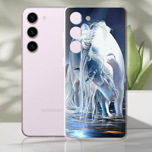 Чехол BoxFace Samsung Galaxy S23 (S911) White Horse