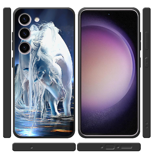 Чехол BoxFace Samsung Galaxy S23 (S911) White Horse