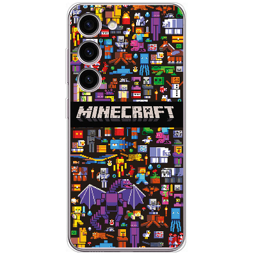 Чехол BoxFace Samsung Galaxy S23 (S911) Minecraft Mobbery