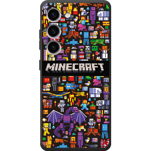 Чехол BoxFace Samsung Galaxy S23 (S911) Minecraft Mobbery