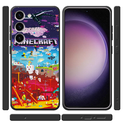 Чехол BoxFace Samsung Galaxy S23 (S911) Minecraft World Beyond