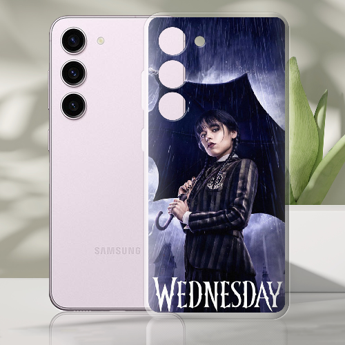 Чехол BoxFace Samsung Galaxy S23 (S911) Wednesday Addams