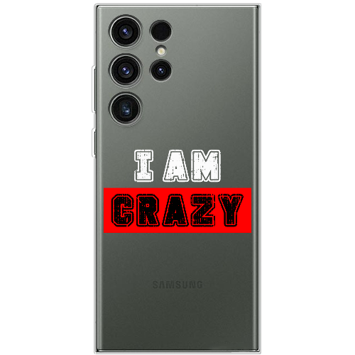 Чехол BoxFace Samsung Galaxy S23 Ultra (S918) I'm Crazy