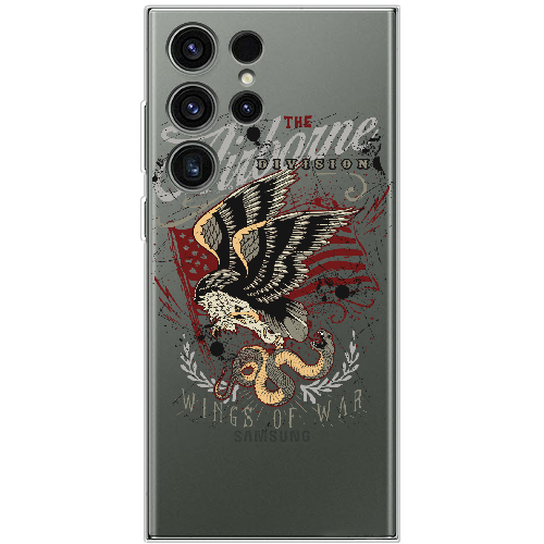 Чехол BoxFace Samsung Galaxy S23 Ultra (S918) Wings of War