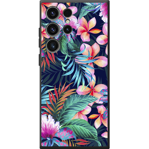 Чехол BoxFace Samsung Galaxy S23 Ultra (S918) flowers in the tropics