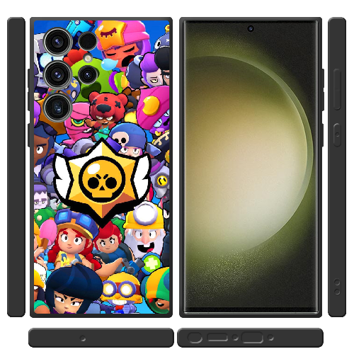 Чехол BoxFace Samsung Galaxy S23 Ultra (S918) Brawl Stars