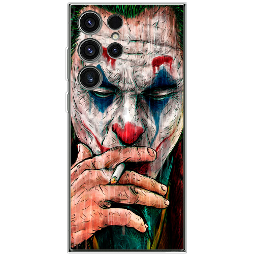 Чехол BoxFace Samsung Galaxy S23 Ultra (S918) Joker Smoking